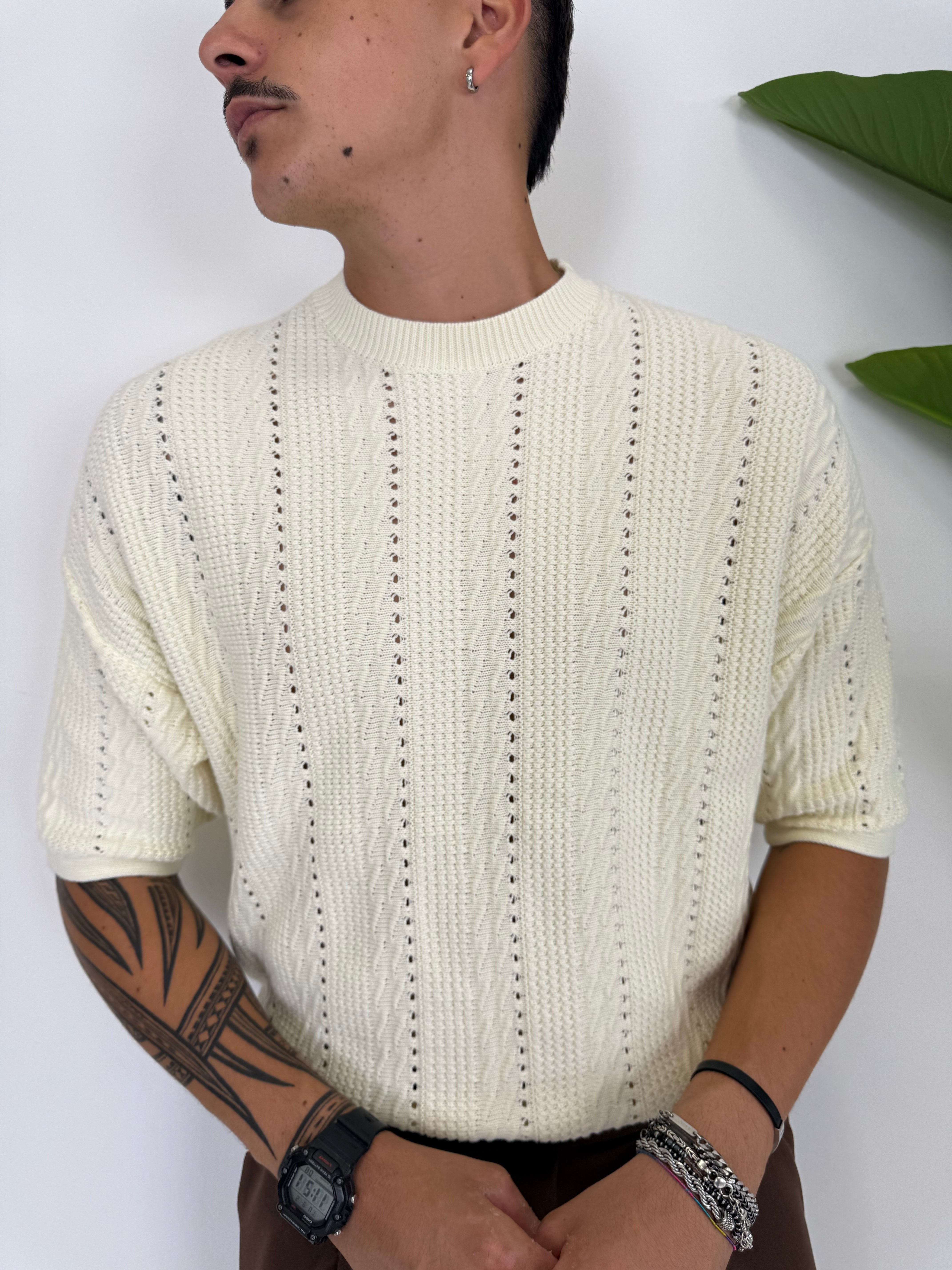 MAGLIA MACRAME