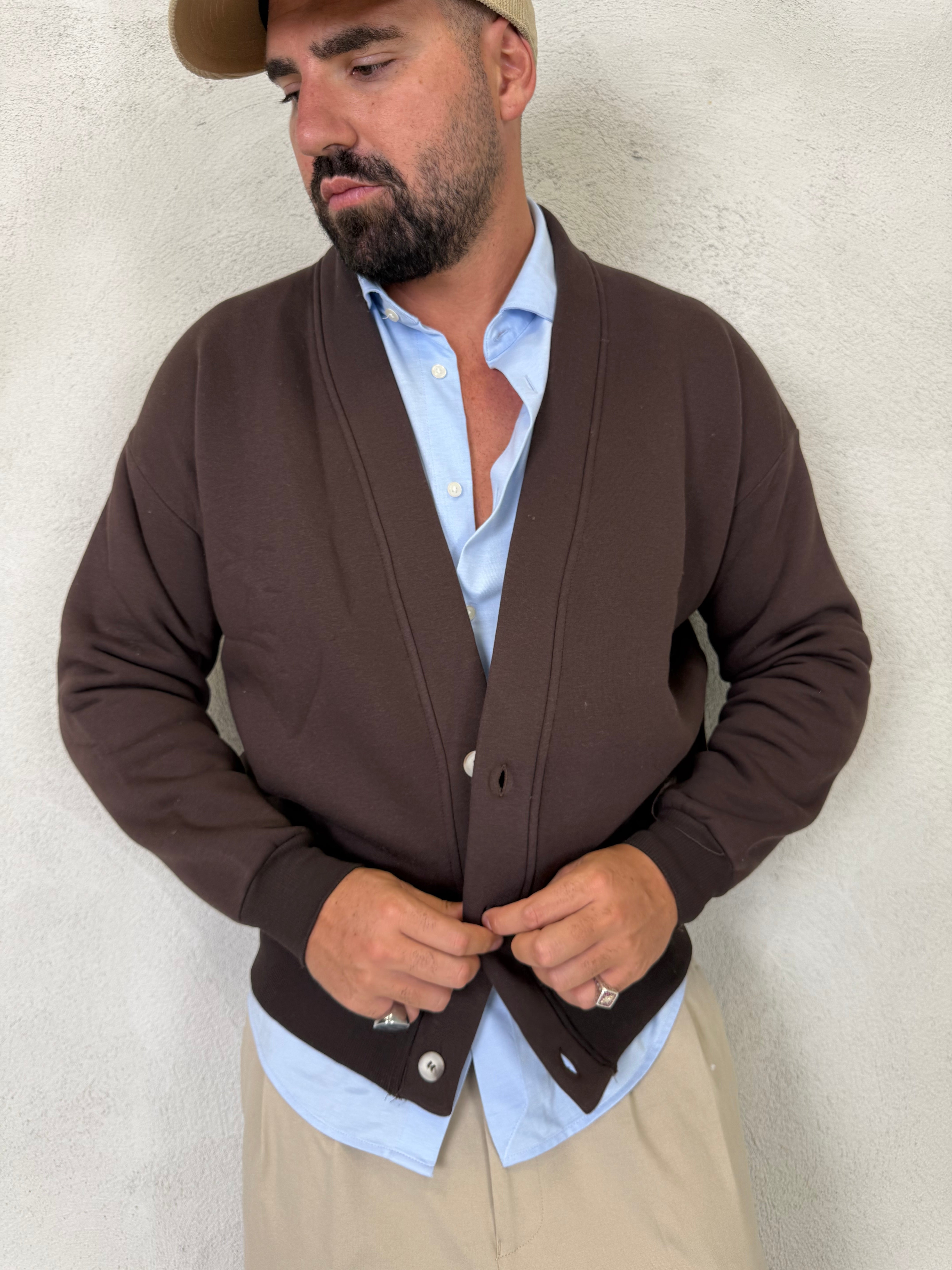 CARDIGAN FELPATO