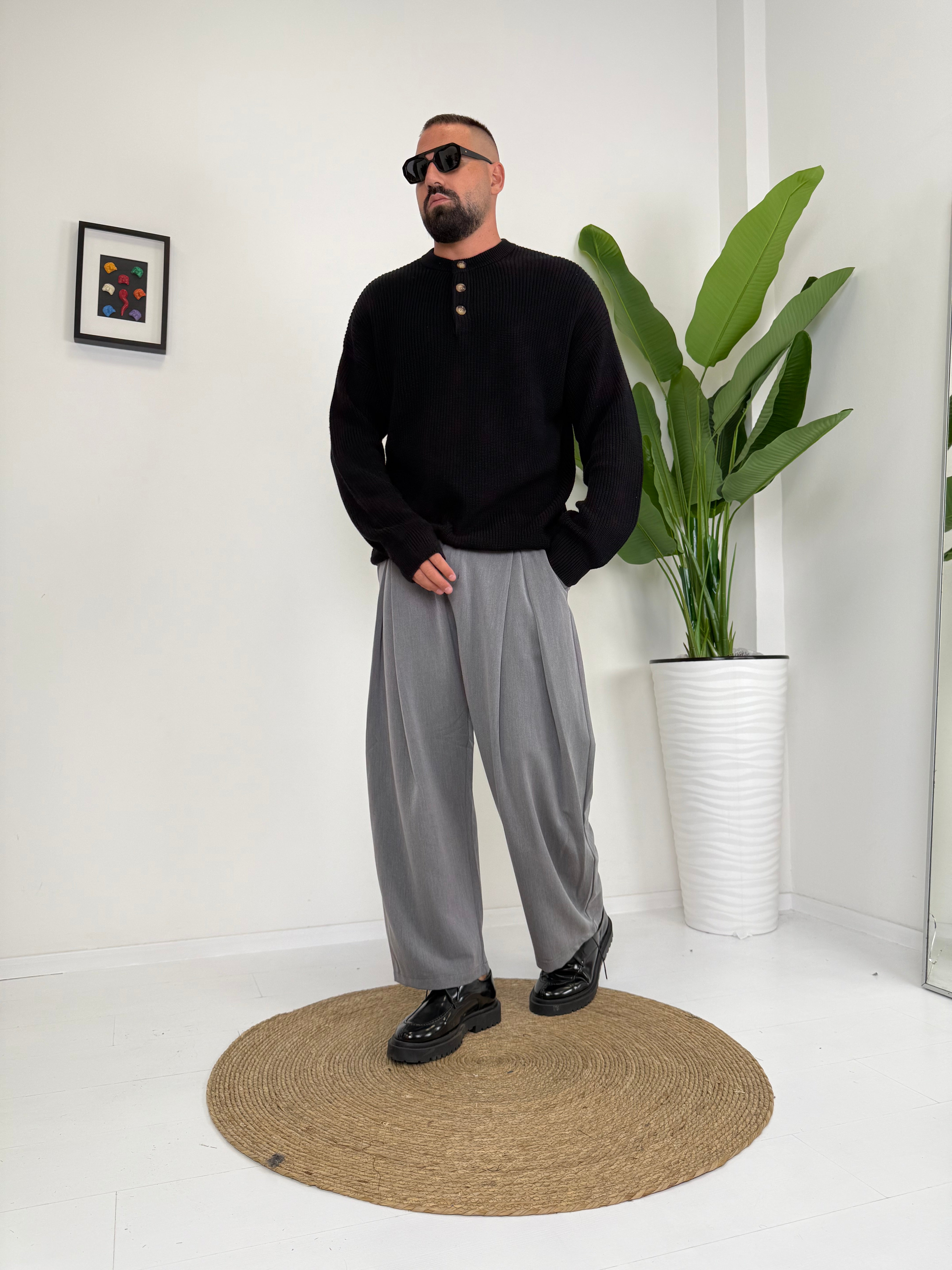 MAGLIA TRE BOTTONI