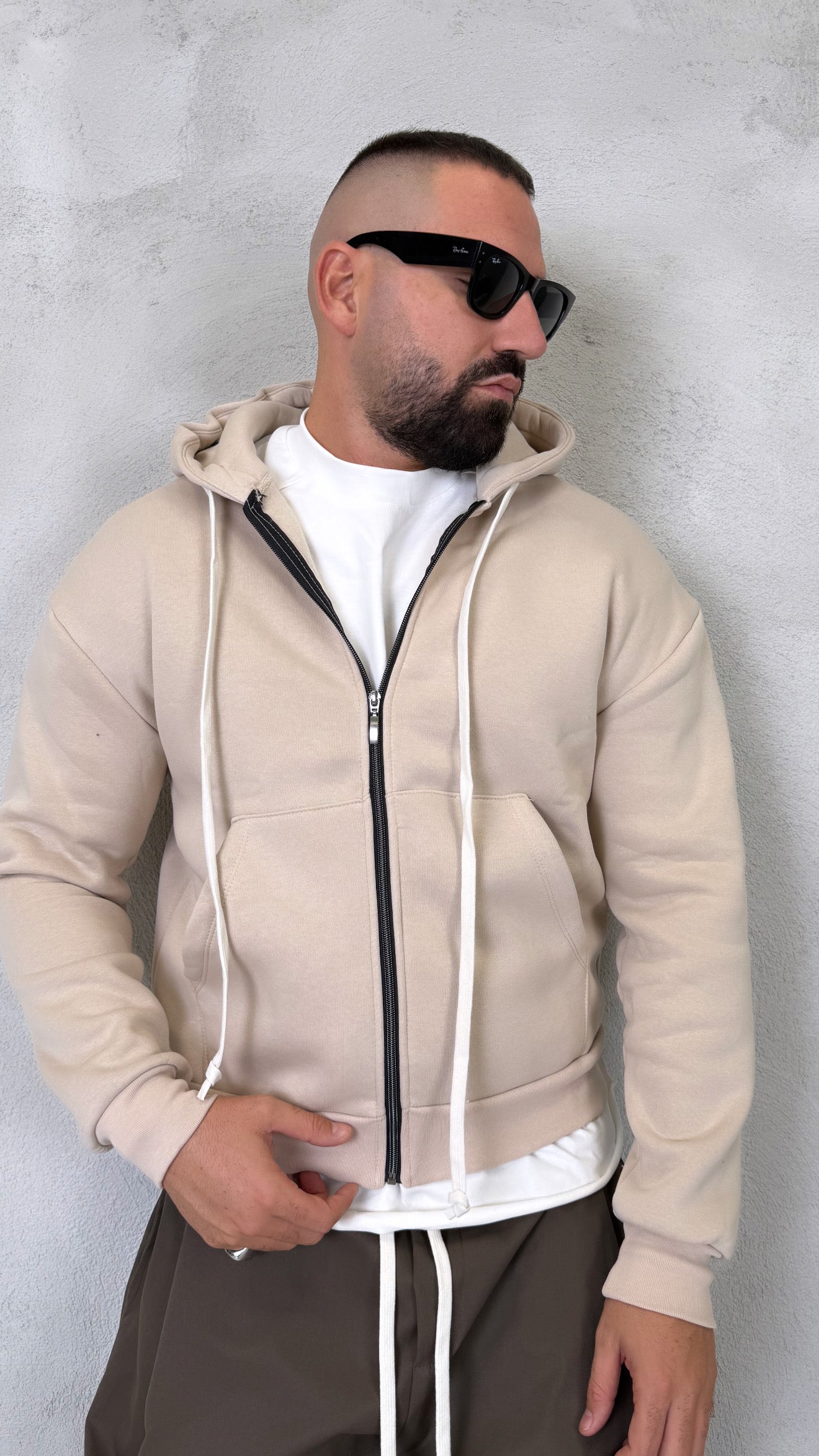 FELPA CON ZIP