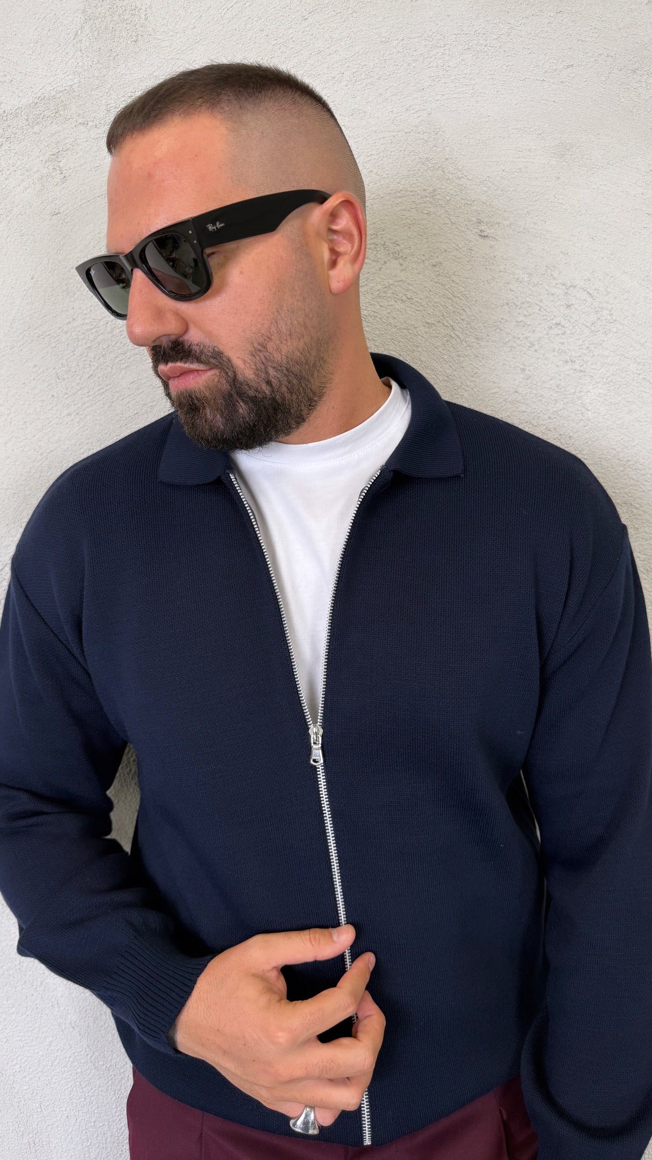 CARDIGAN CON ZIP
