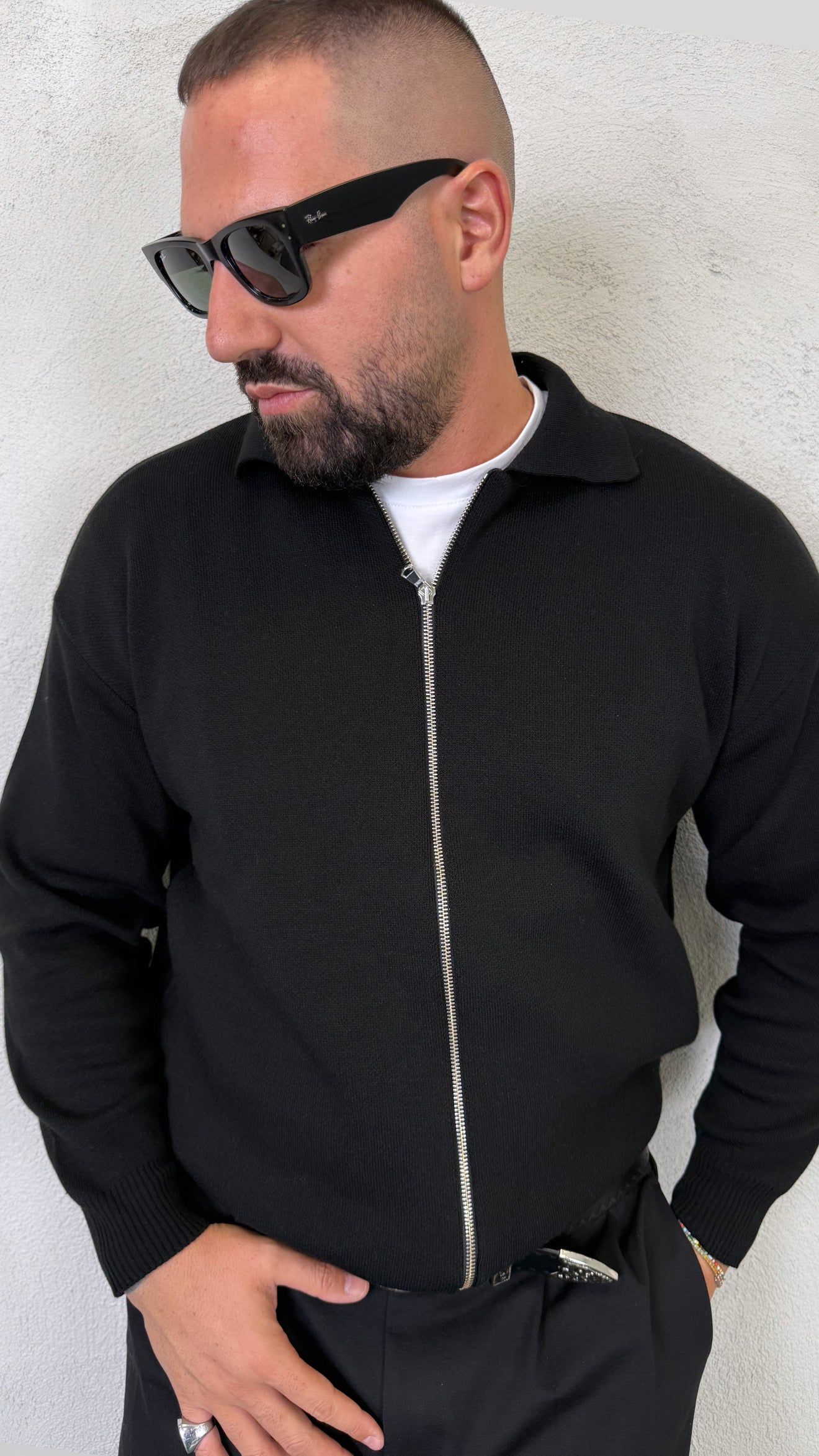 CARDIGAN CON ZIP