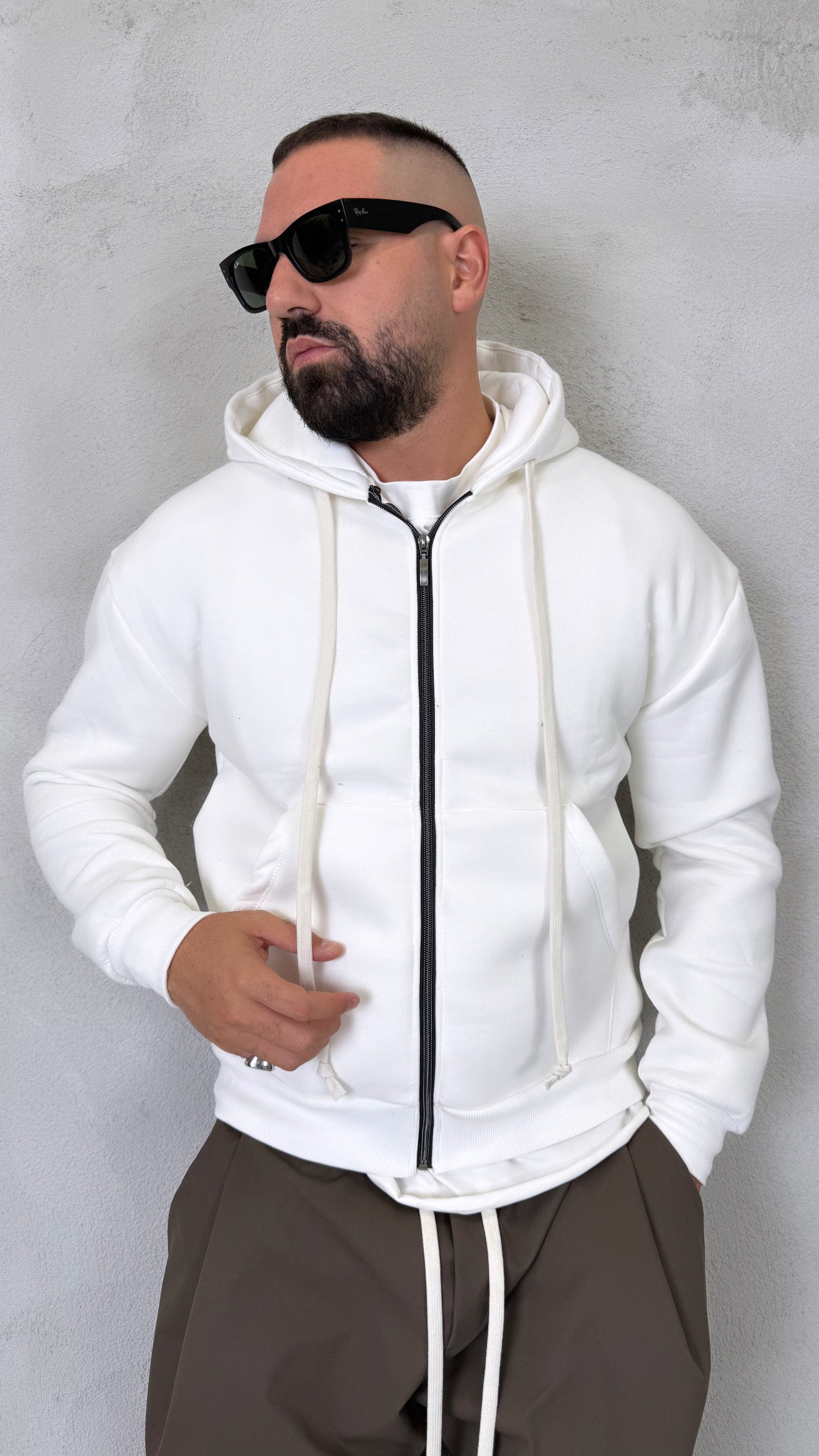 FELPA CON ZIP