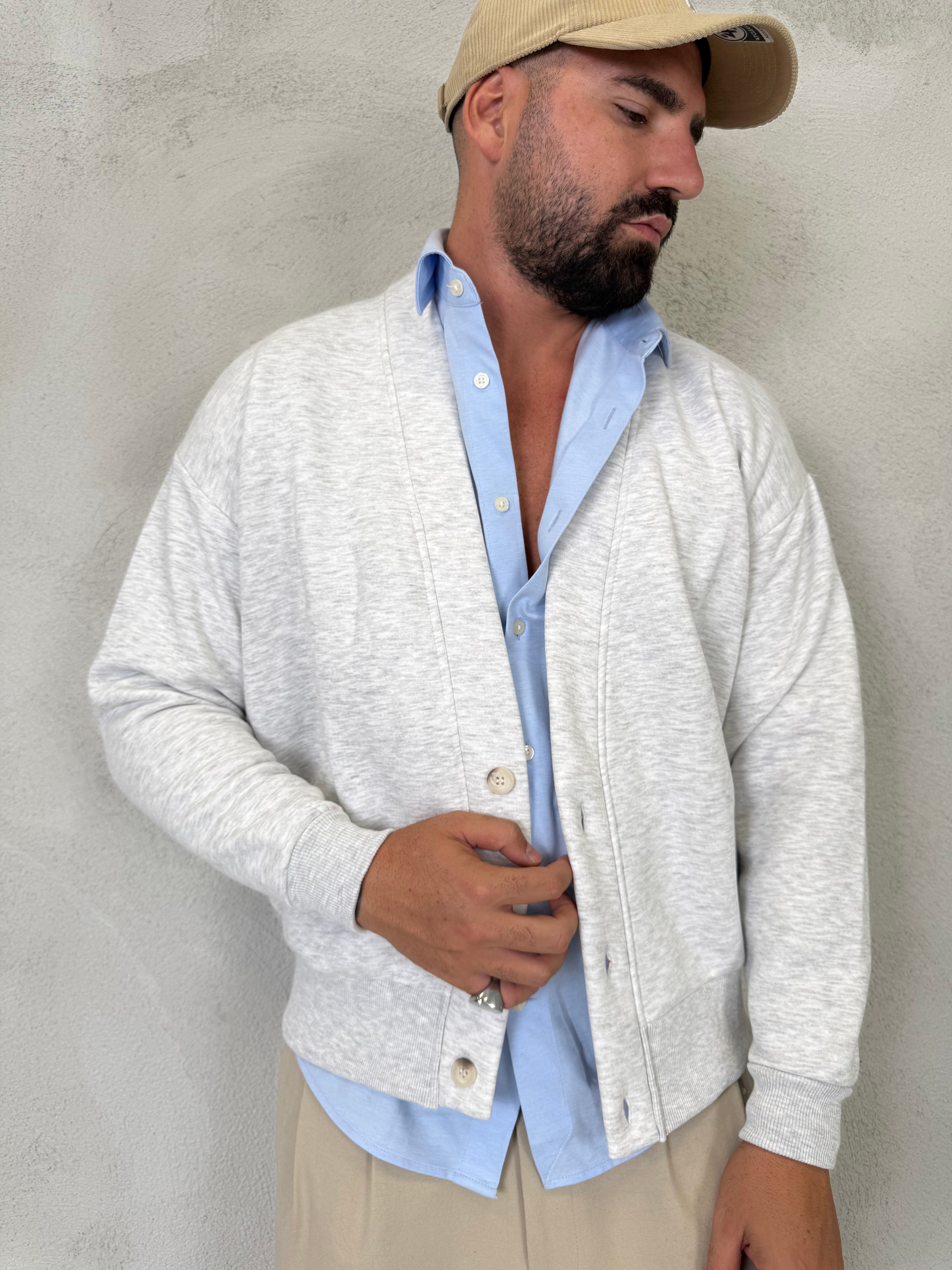 CARDIGAN FELPATO
