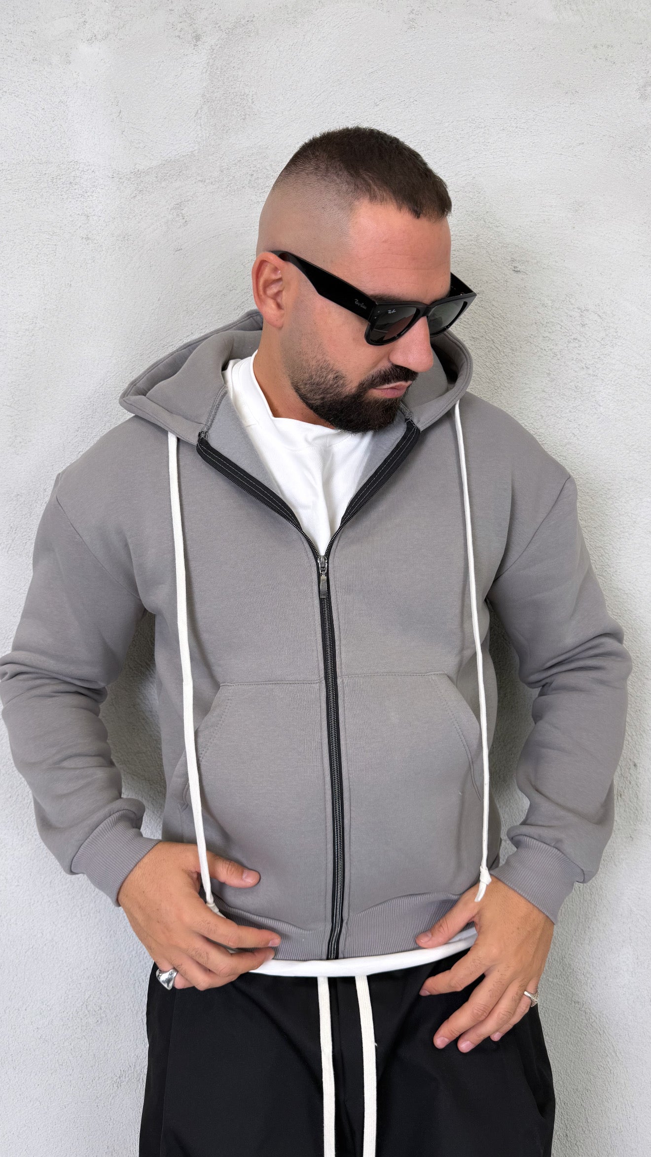 FELPA CON ZIP