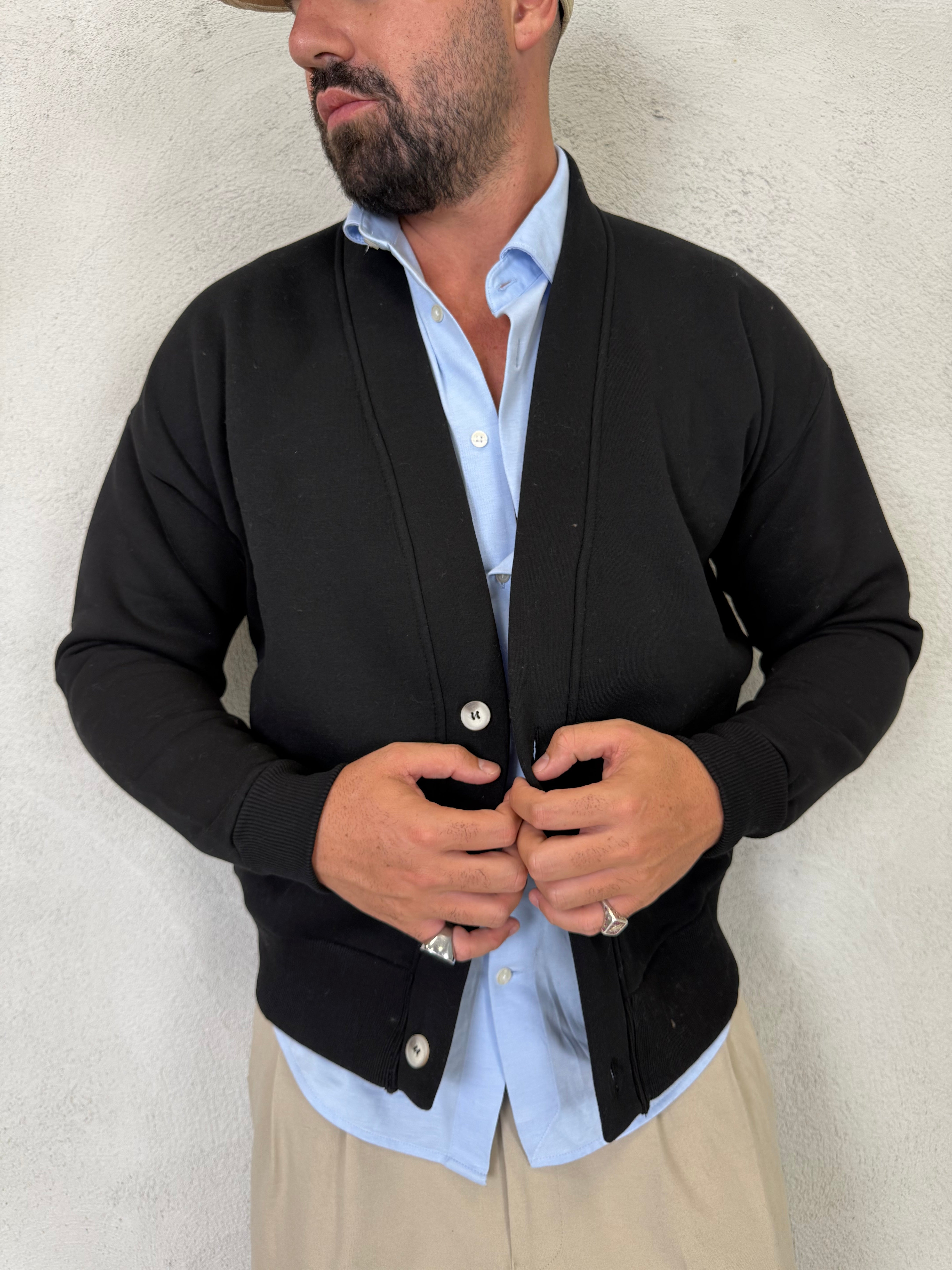 CARDIGAN FELPATO