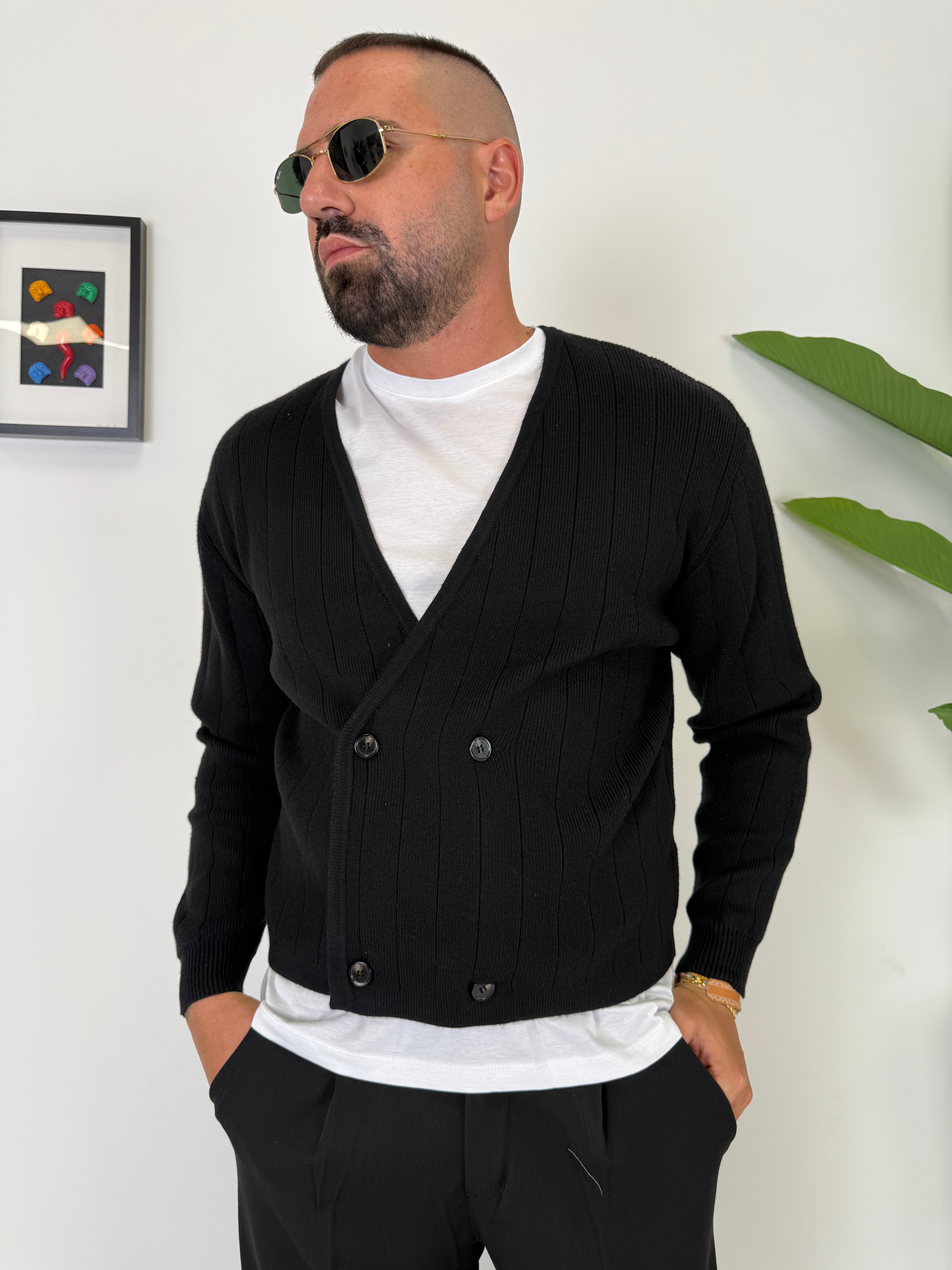 CARDIGAN DOPPIOPETTO